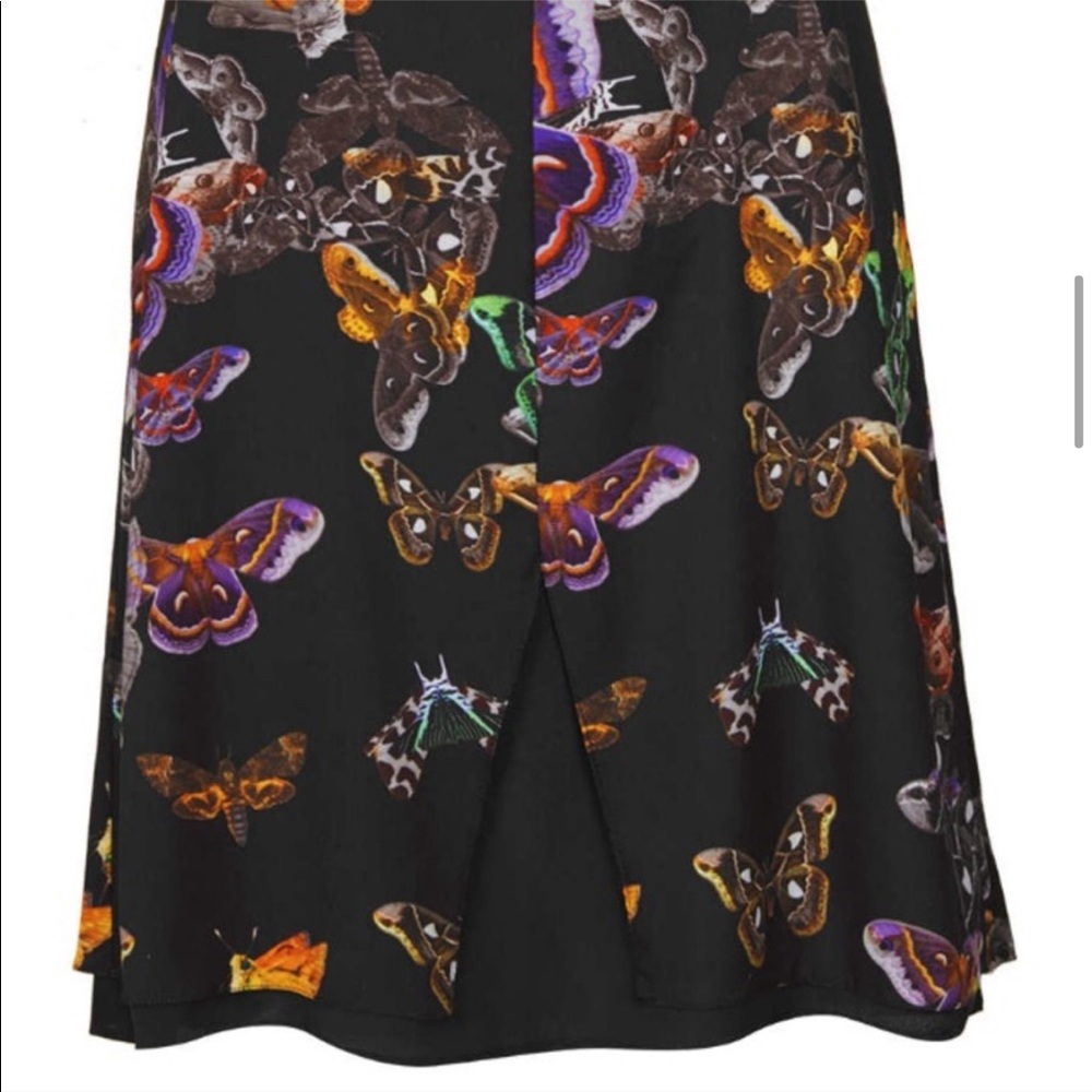 Topshop butterfly print mini slip dress - US 4 - Picture 6 of 6